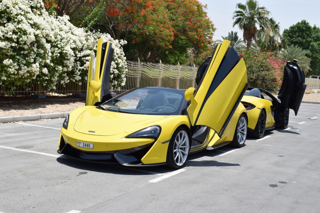 McLaren 570S YELLOW 2020 rental dubai