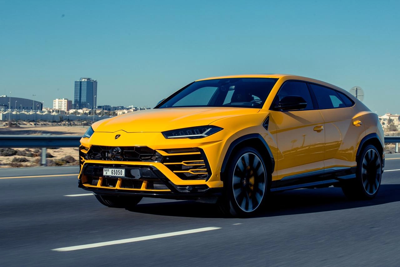 Lamborghini Urus YELLOW 2021 rental dubai