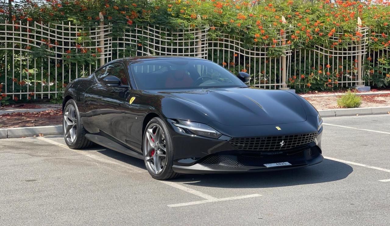 Ferrari Roma BLACK 2020 rental dubai