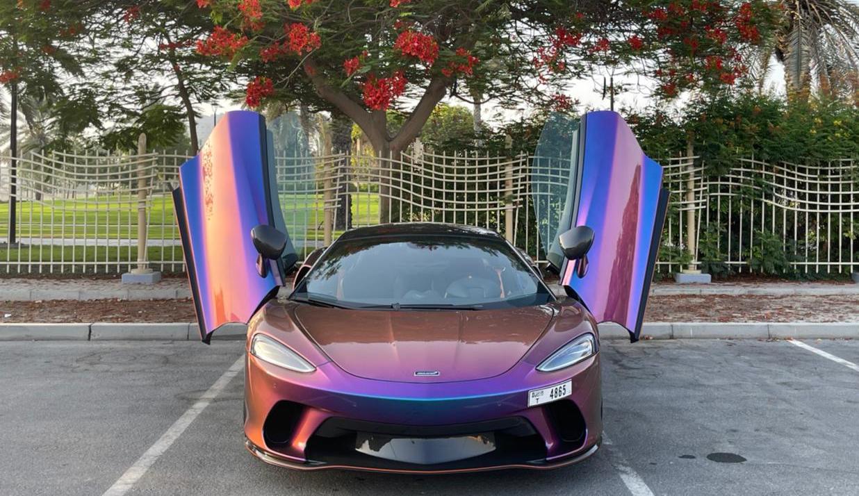 McLaren GT Tricolor  2020 rental dubai