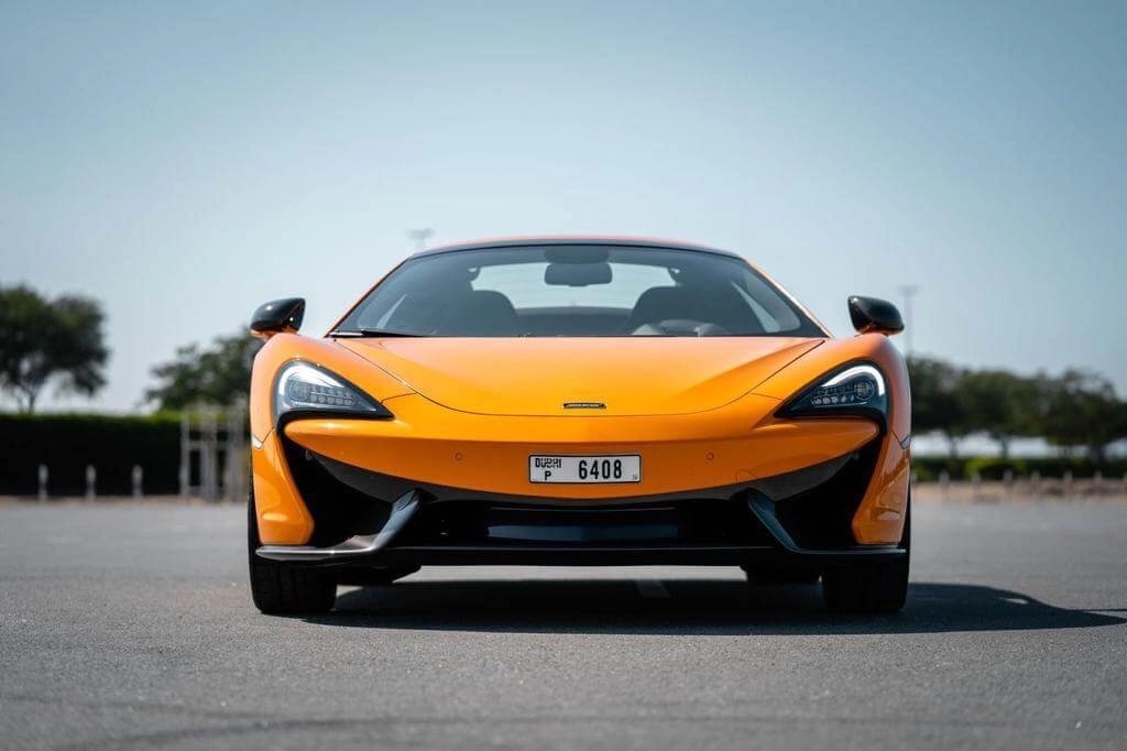 McLaren 570S ORANGE 2019 rental dubai