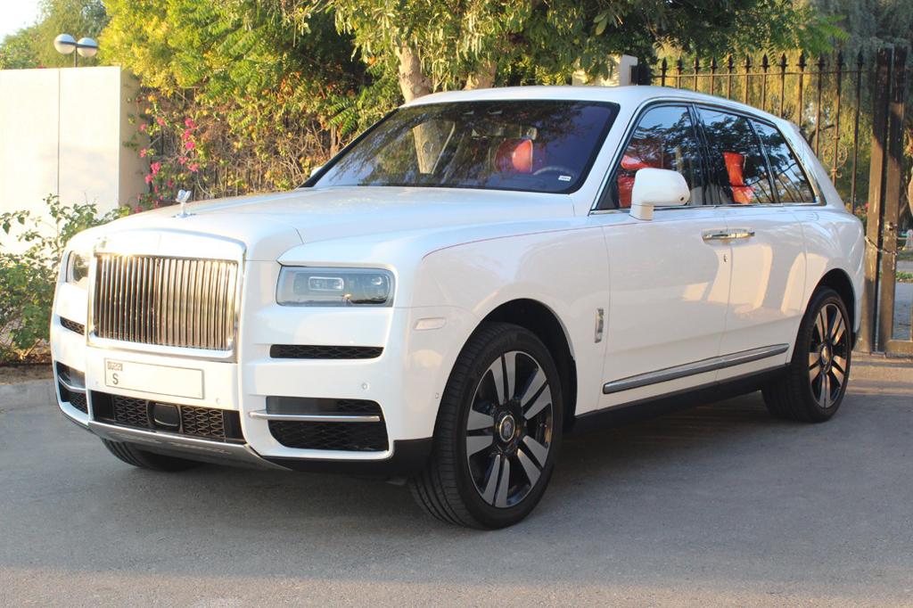 Rolls Royce Cullinan WHITE 2021 rental dubai