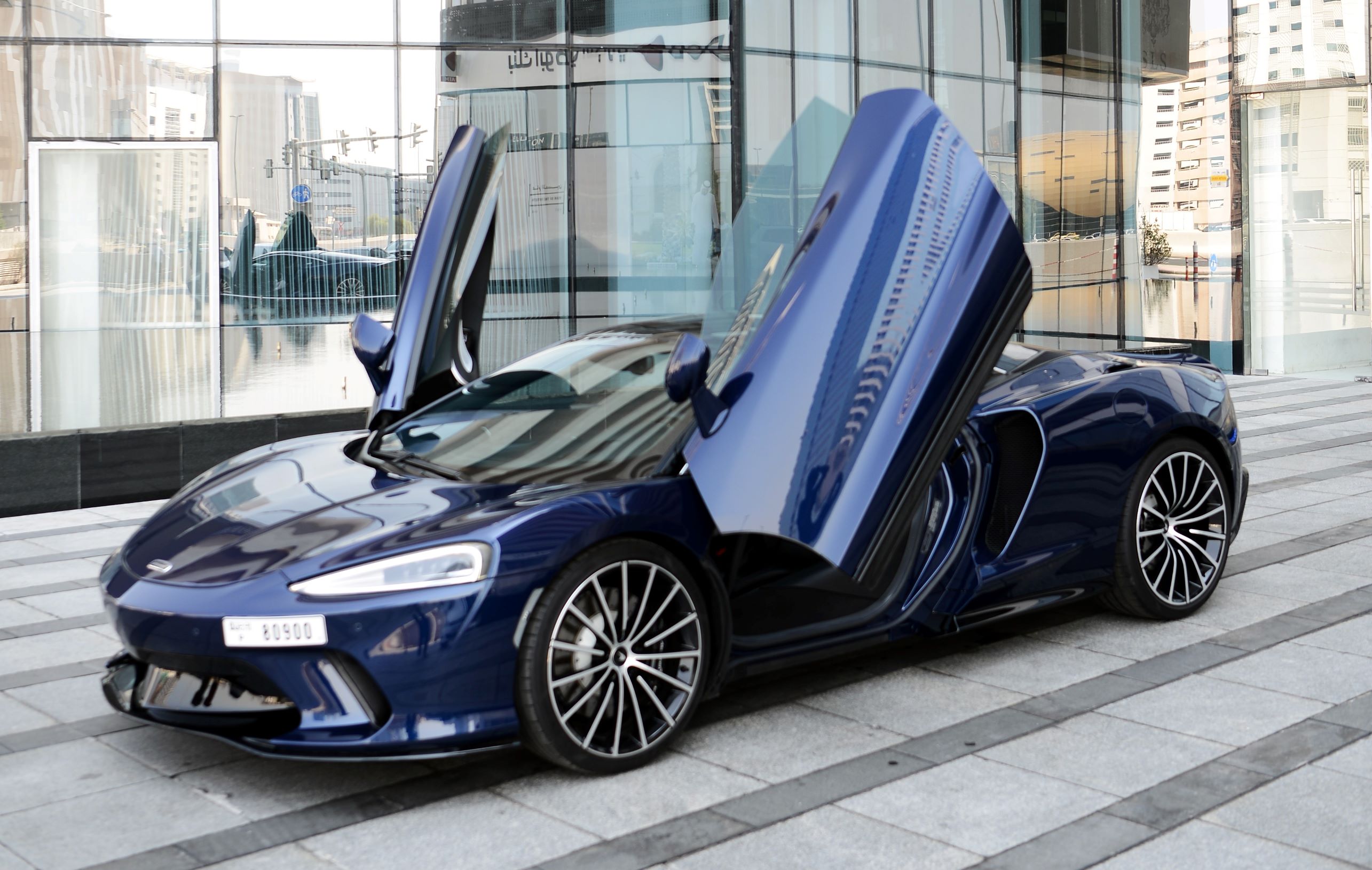 McLaren GT BLUE 2020 rental dubai