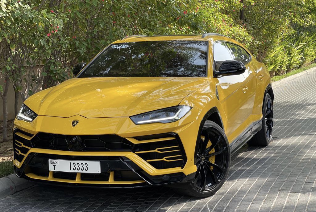 Lamborghini Urus YELLOW 2022 rental dubai