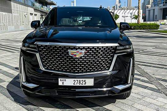 Cadillac Escalade BLACK 2023 rental dubai