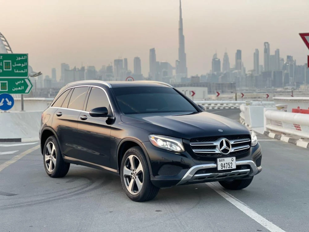 Mercedes Benz GLC 250 BLACK 2021 rental dubai