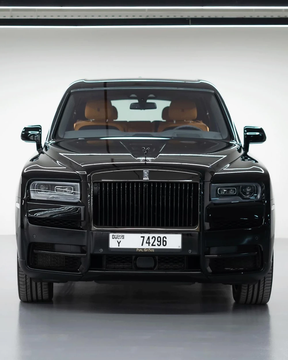 Rolls Royce Cullinan Black Badge BLACK 2023 rental dubai