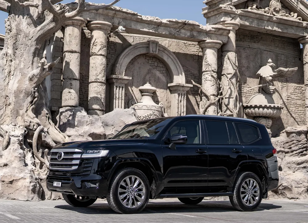 Toyota Land Cruiser BLACK 2022 rental dubai