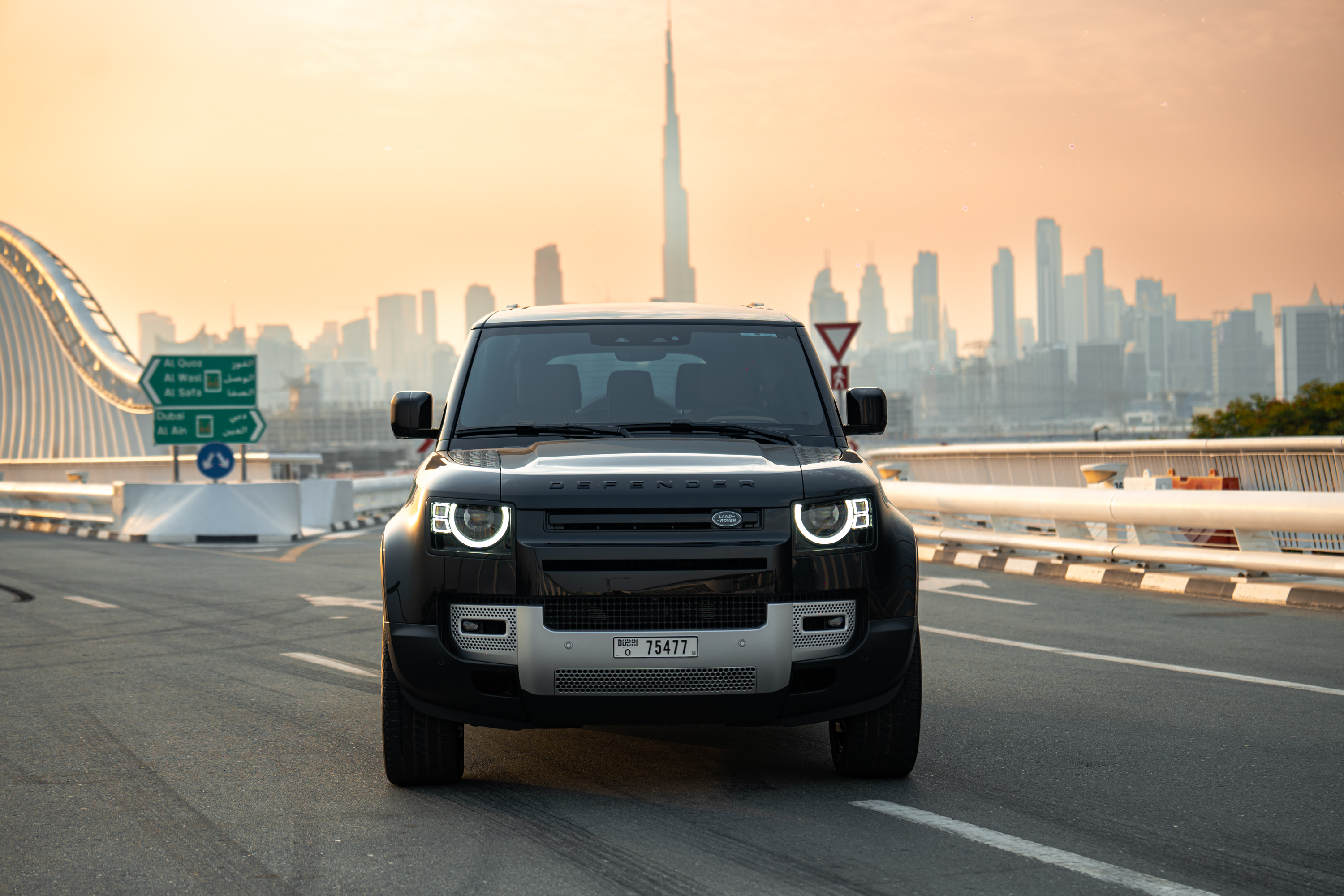 Land Rover Range Rover Defender BLACK 2023 rental dubai