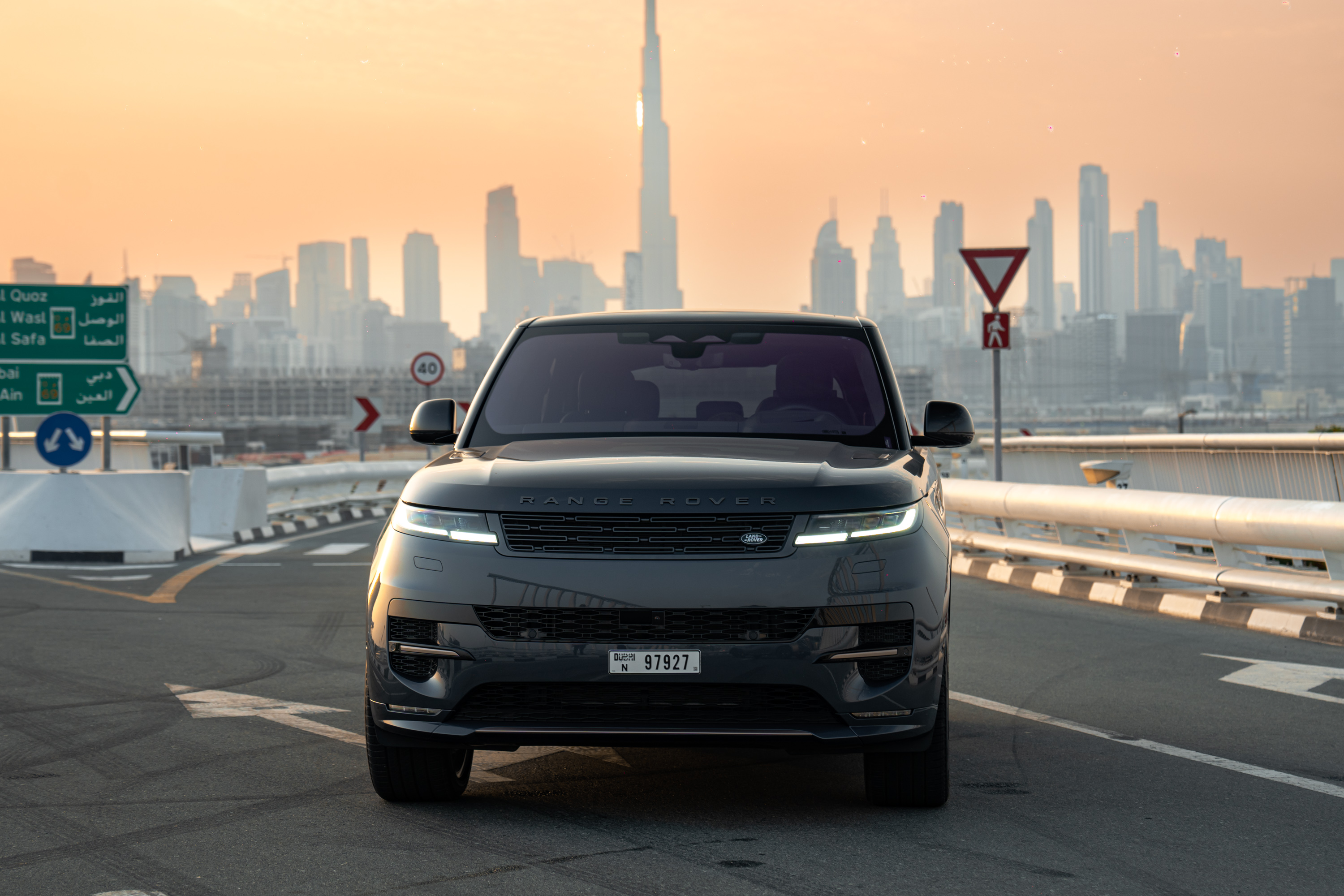 Range Rover Sport BLUE 2023 rental dubai
