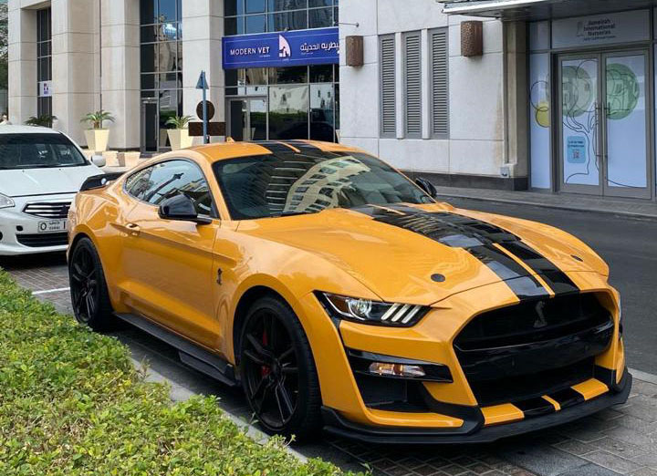 Ford  Shelby GT500 Carbon Fiber Edition Original  2023 rental dubai