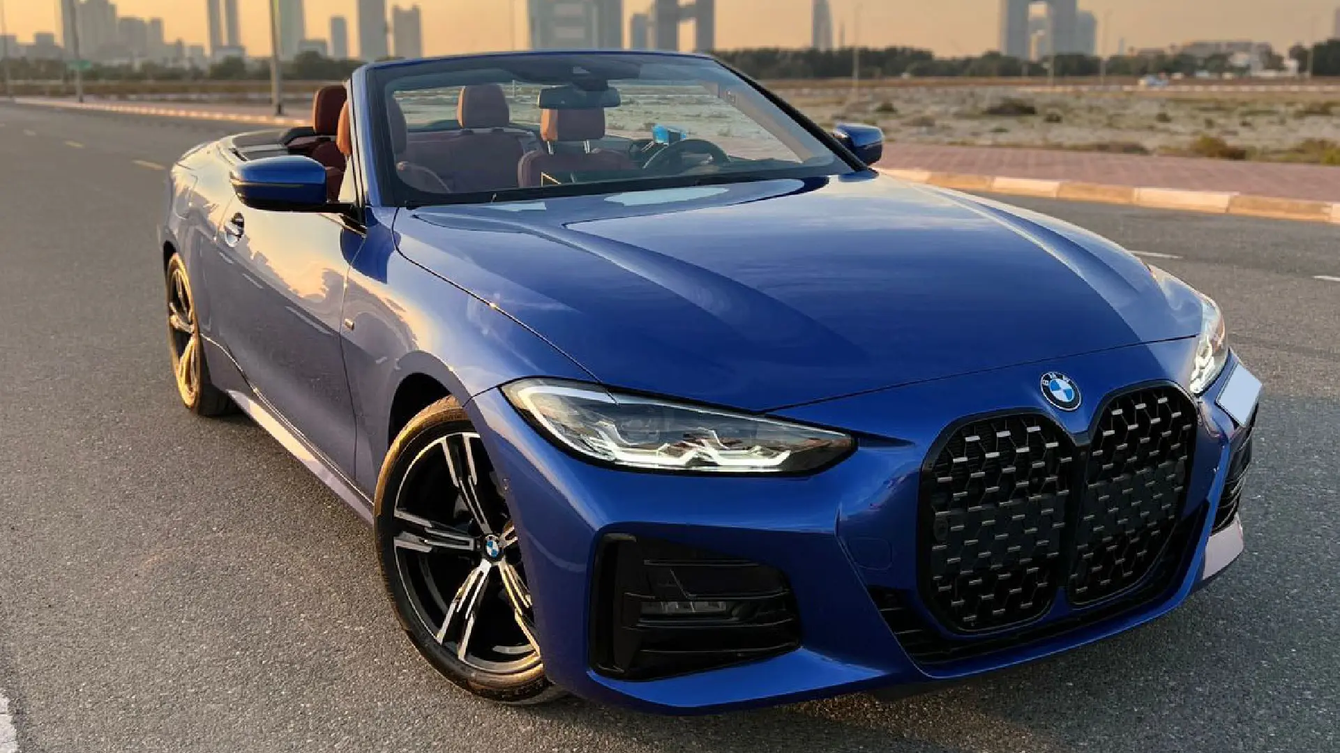 BMW 420i Convertible  2024 rental dubai