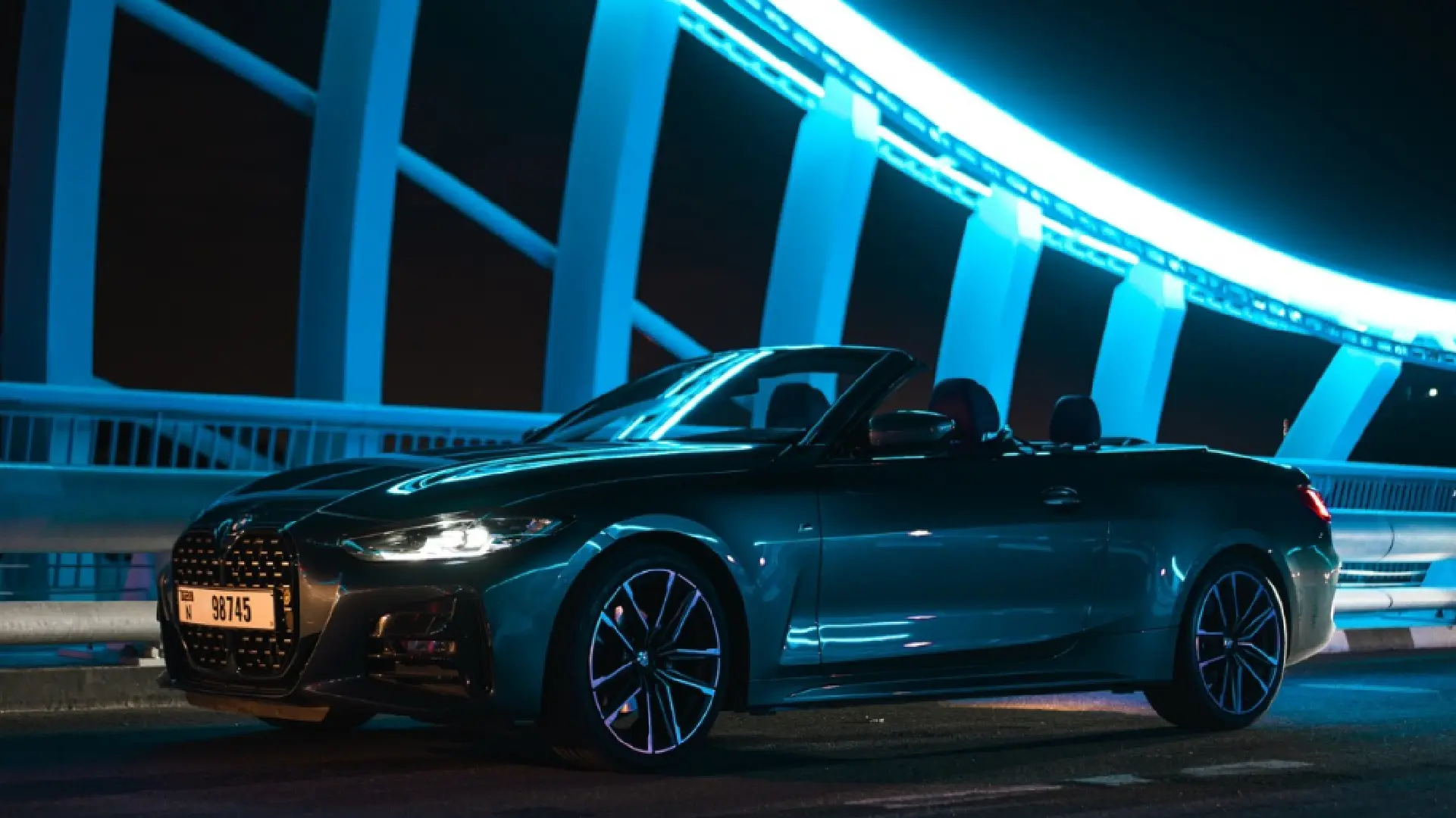 BMW 420i M KIT BLUE 2022 rental dubai