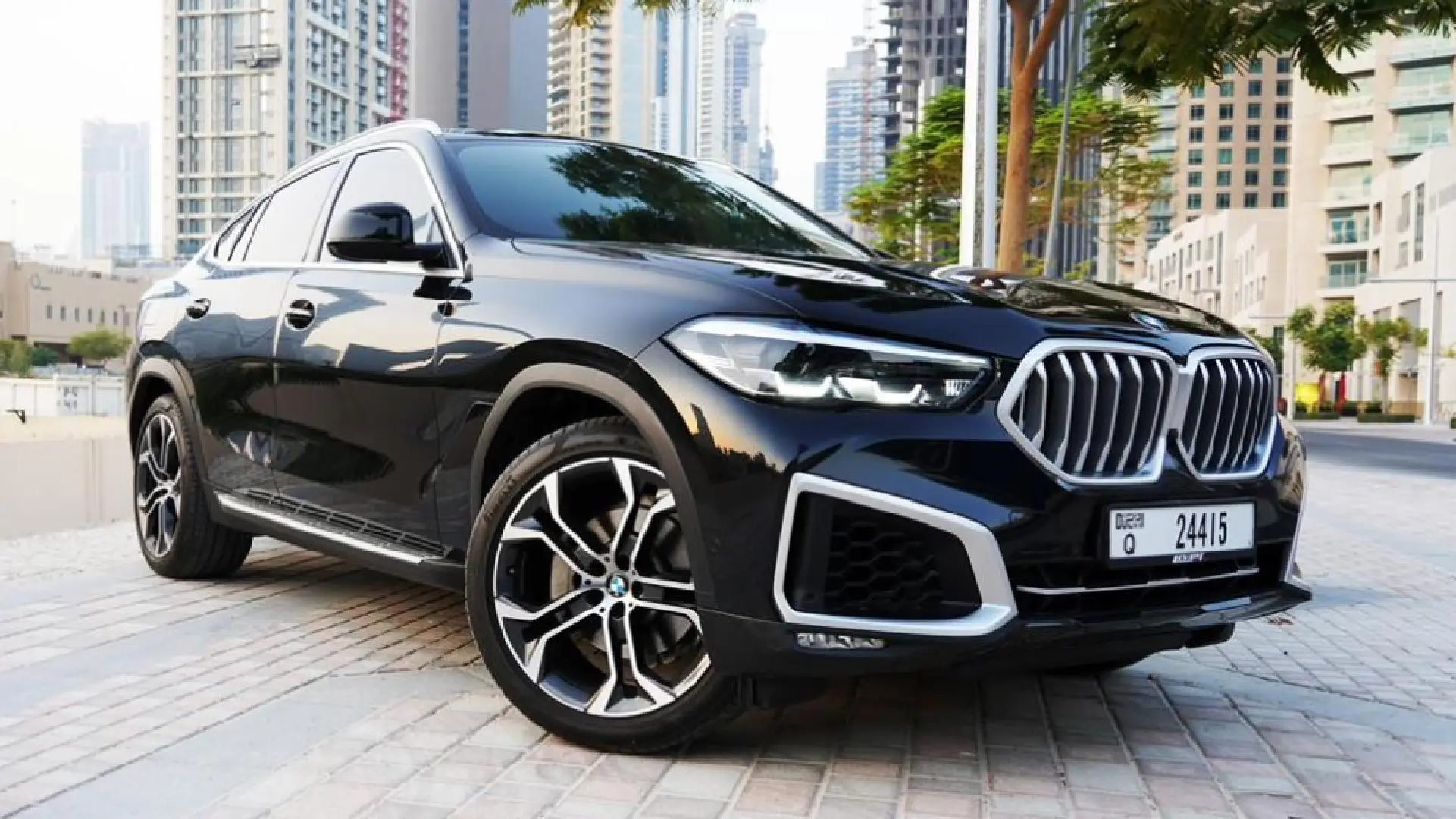BMW X6 M40 BLACK 2022 rental dubai