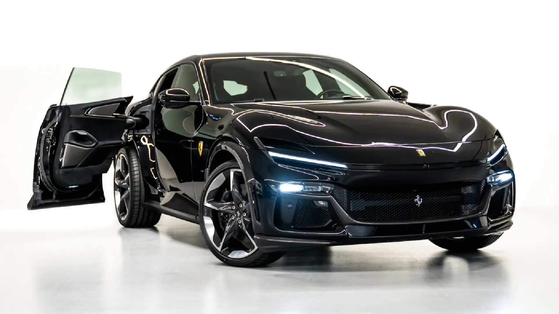 hire Ferrari Purosangue V12 YM in dubai