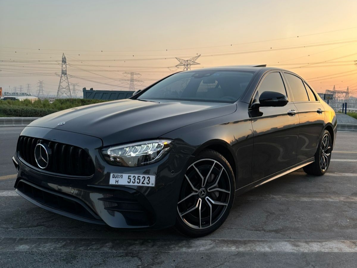 Mercedes Benz E350  Kit63 Black  2023 rental dubai