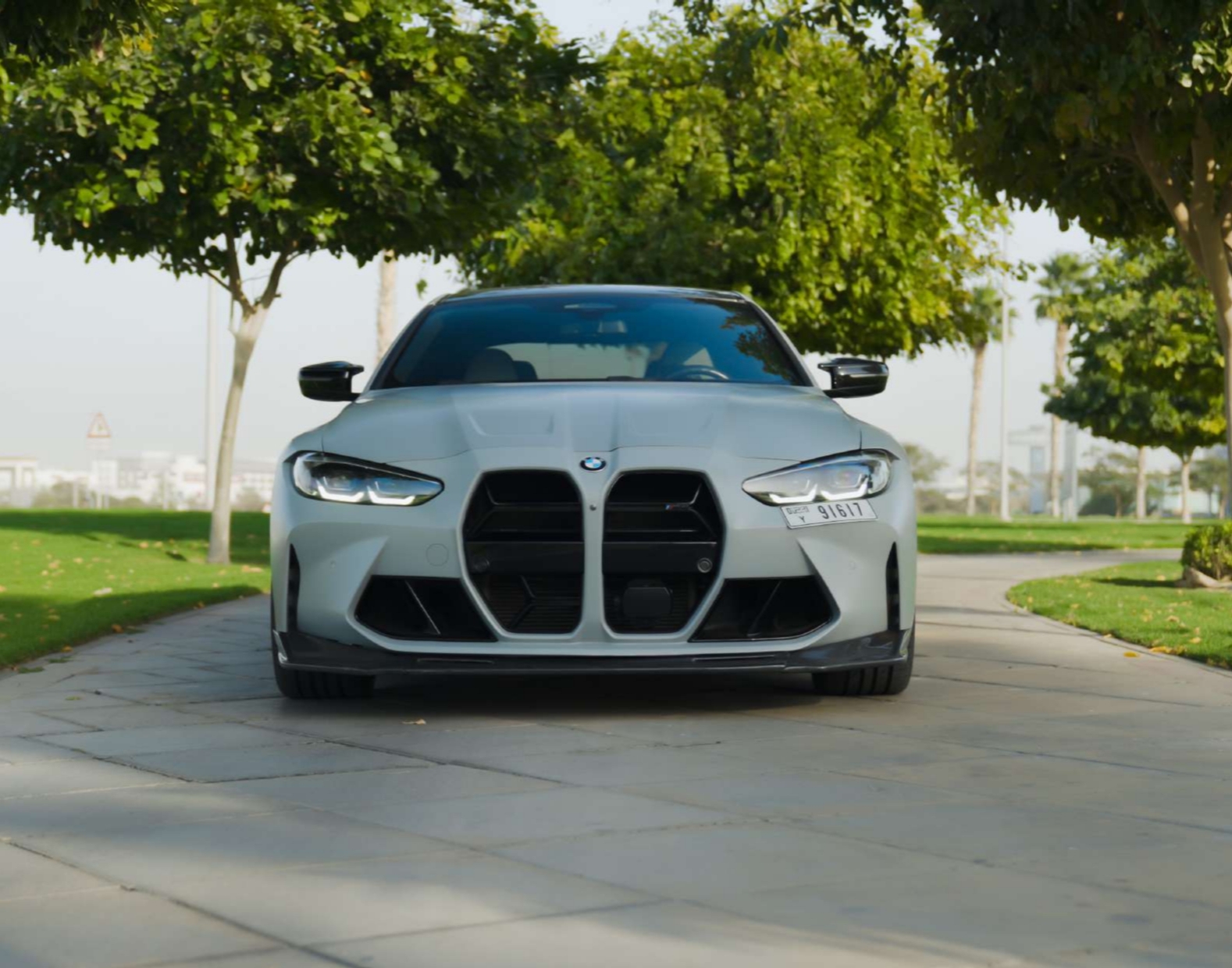 Bmw M4 Coupe Gray  2023 rental dubai