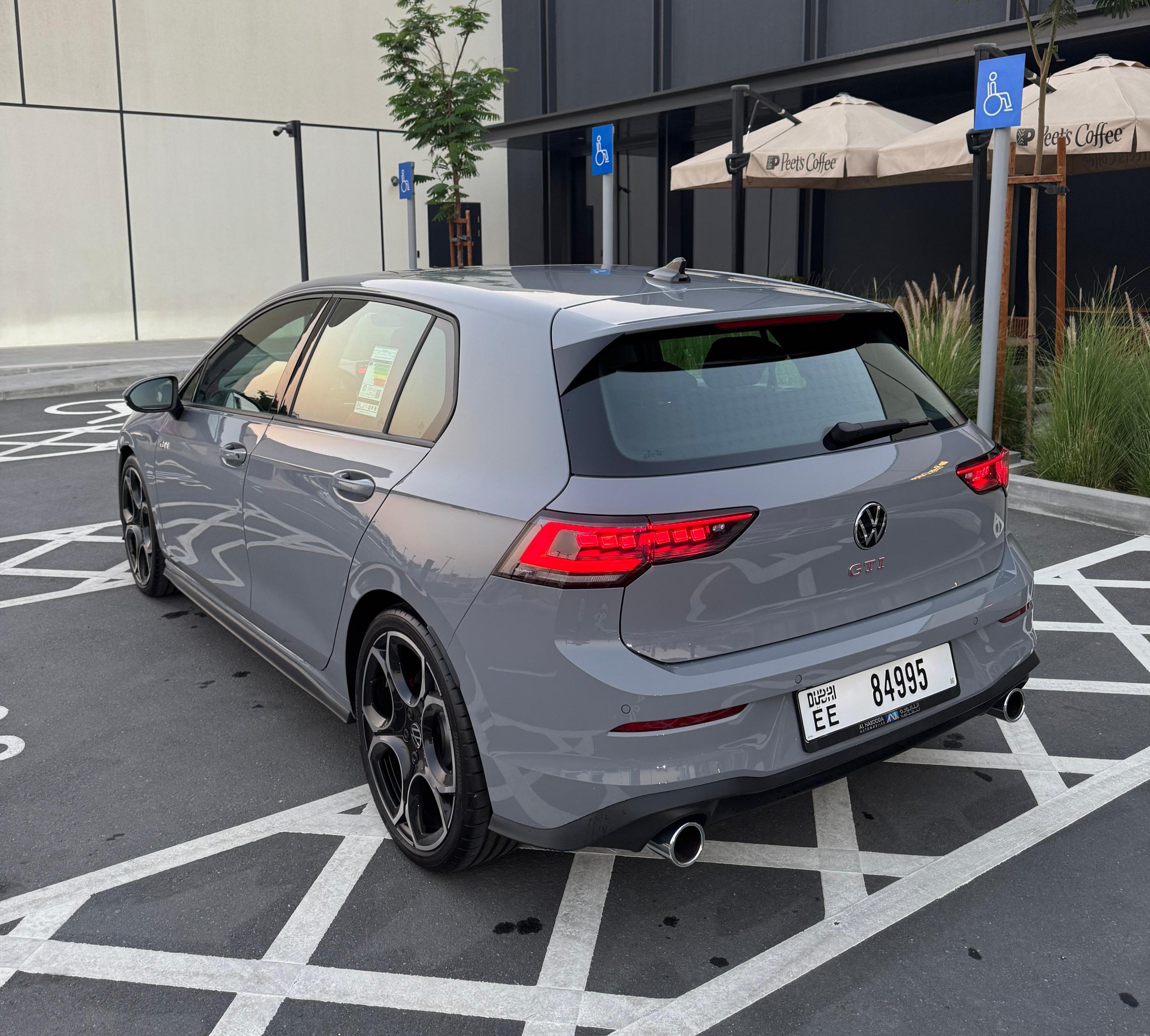 Volkswagen Golf GTI Hatchback Grey  2026 rental dubai
