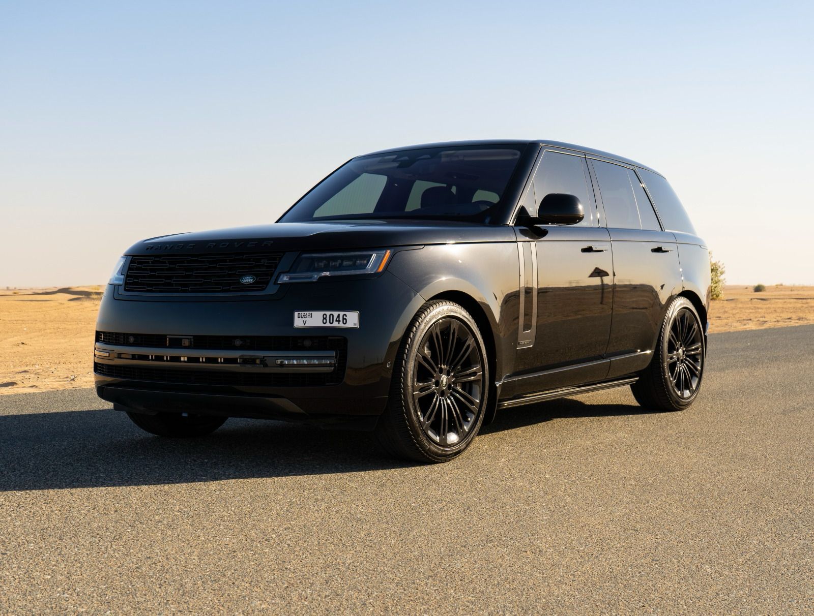 Range Rover vouge autobiography Black Good Price  2023 rental dubai