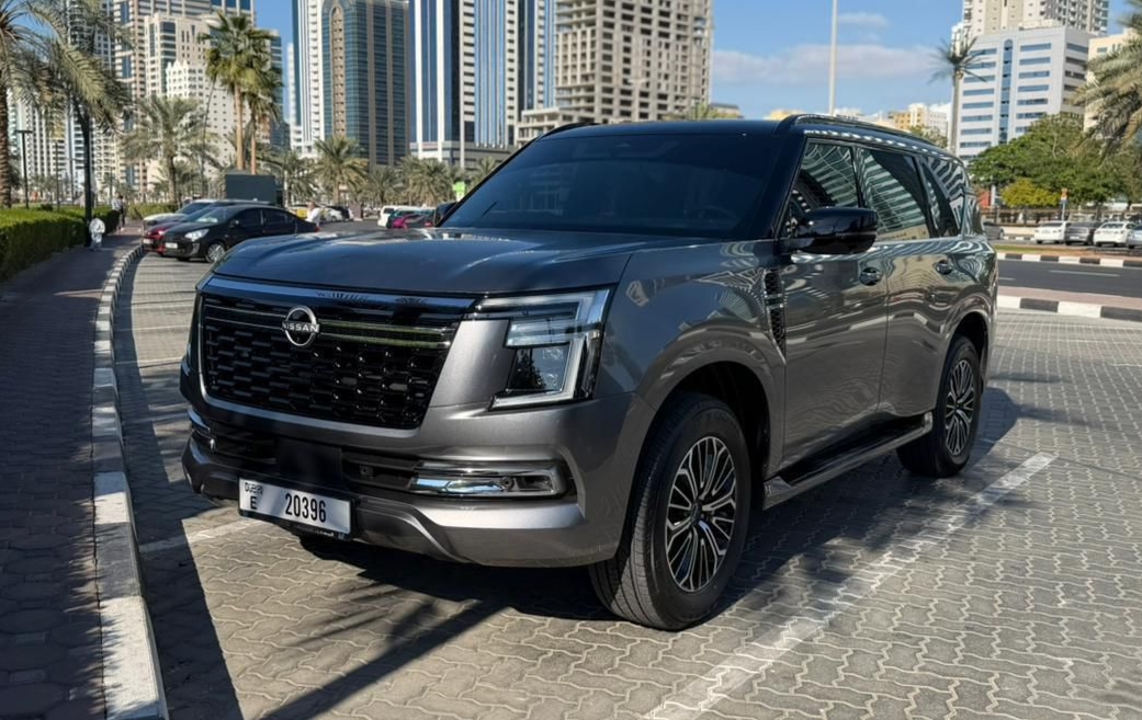 Nissan Patrol Gray Good Price  2026 rental dubai