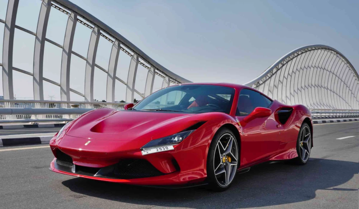 Ferrari F8 Turbito RED 2022 rental dubai