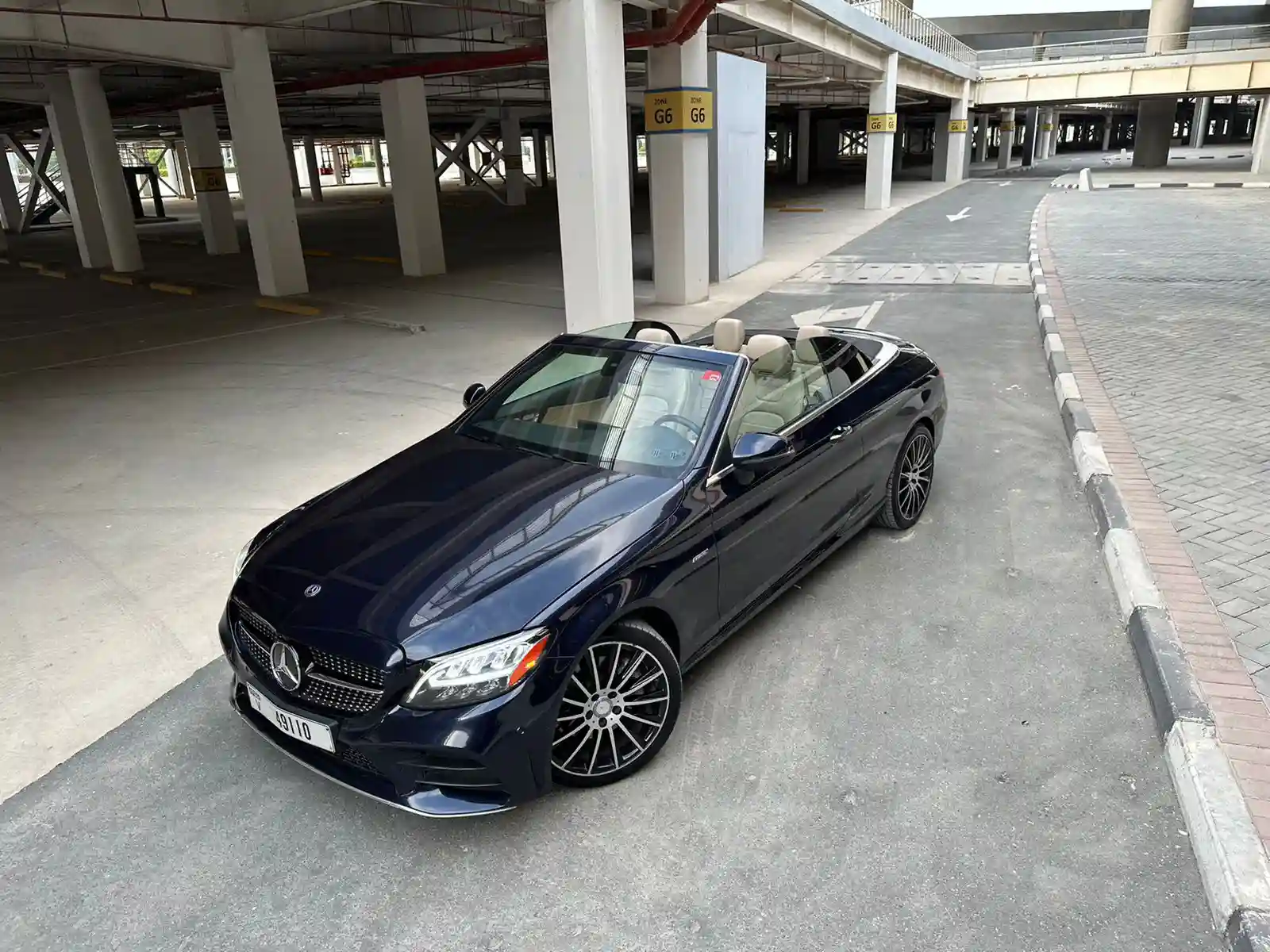 Mercedes Benz C300 Convertible  2020 rental dubai