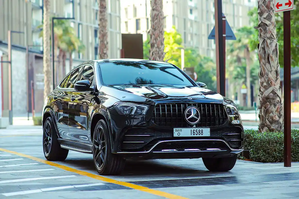 Mercedes Benz GLE53 BLACK 2022 rental dubai